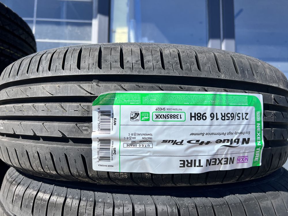 Шини нові 215/65 R16 Nexen літні Корея;Резина нова ;