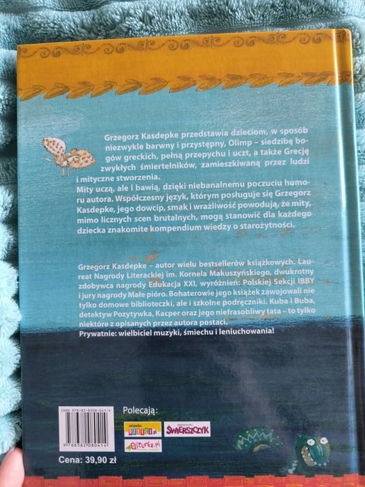 Mity dla dzieci Grzegorz Kasdepke, lektura