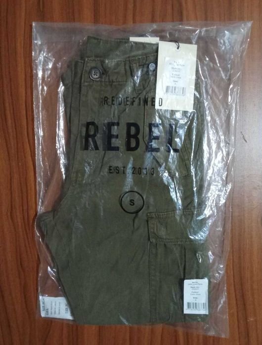 Штани карго чоловічі з накладними кишенями Redefined Rebel нові