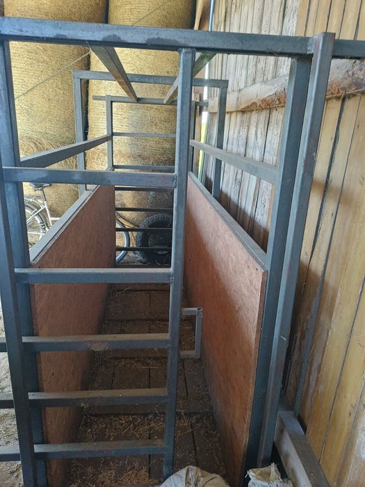 Poskrom do bydła odsadów, korytarz przepędowy solidny