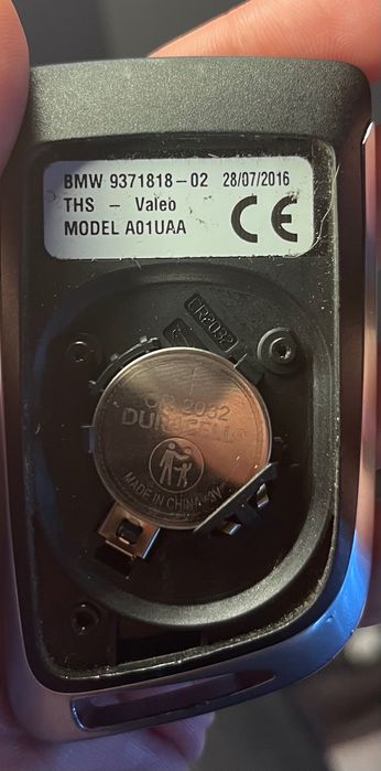 Пульт дистанційного керування Webasto BMW (Valeo A01UAA)