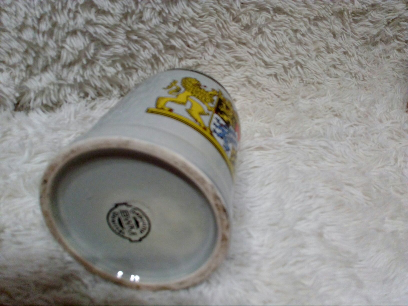 kolekcjonerski kufel do piwa z herbem Bawarii