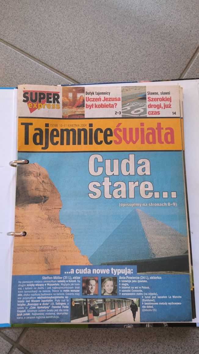 Tajemnice Świata - dodatek do gazety Super Express