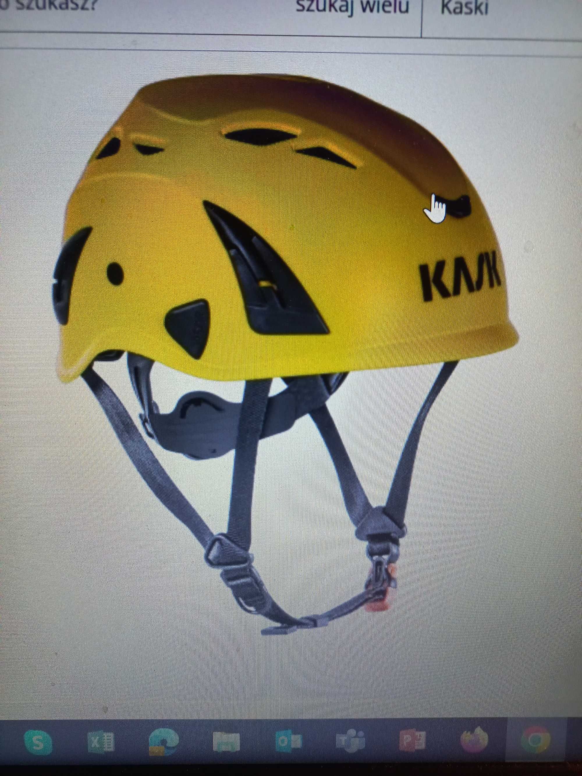 Kask-hełm ochronny KASK Superplasma AQ-żółty nowy