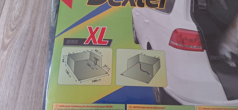 Mata, pokrowiec samochody do przewozu psa