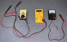 - Lote 3 Multimetros para Rádio ou outros.