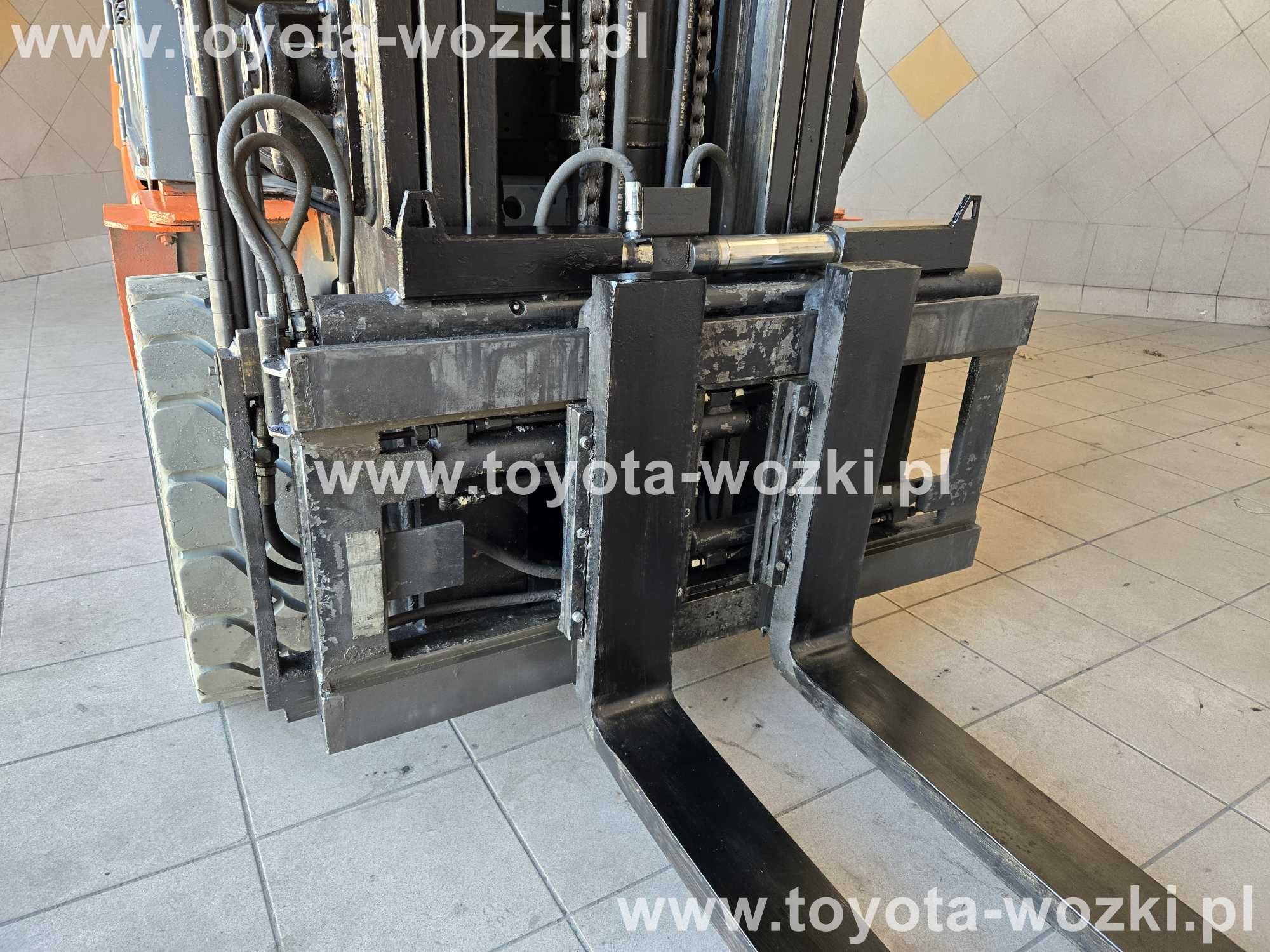 Wózek widłowy TOYOTA 7FGF30 Triplex Kabina Pozycjoner 7FG30 Linde