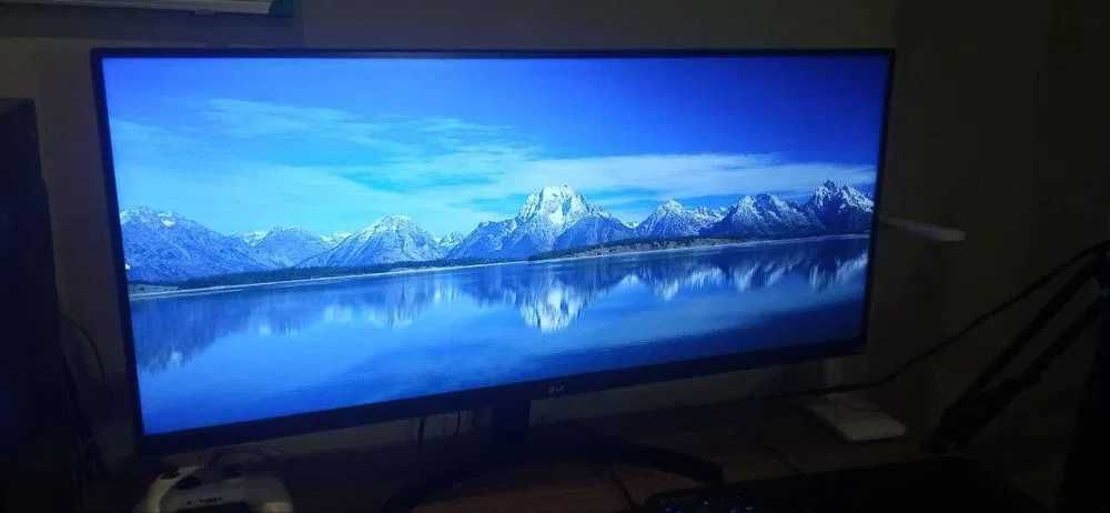 Монітор 34" LG UltraWide + подарунок (кранштейн)
