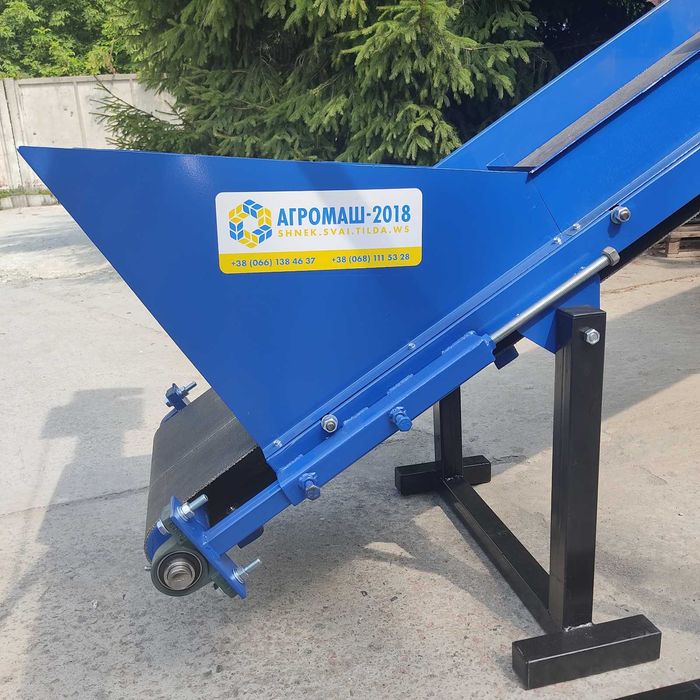 Стрічковий  конвеєр 400*6000для зерна, транспортер, ленточный конвейер