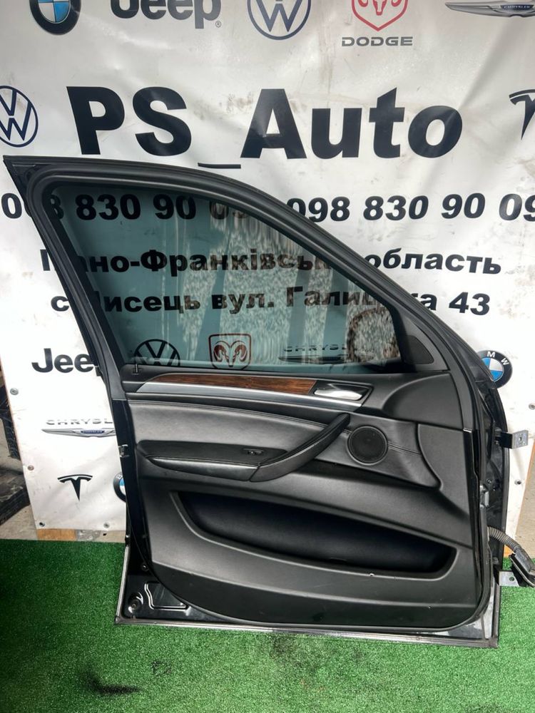 Дверка передня ліва  BMW X5 E70 колір чорний 475 SAPPHIRE BLACK