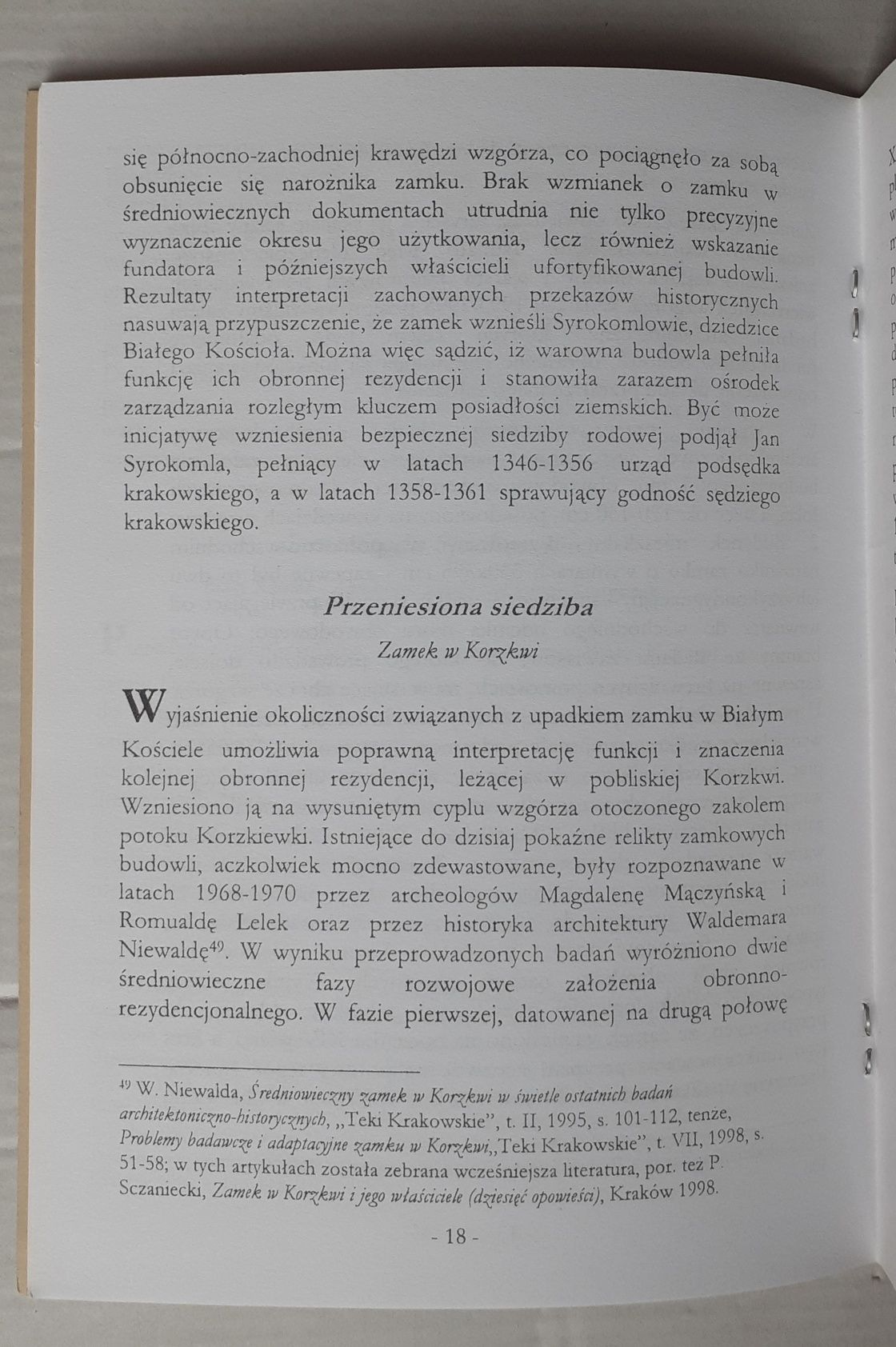 Średniowieczne budowle obronne na terenie Ojcowskiego Parku Narodowego