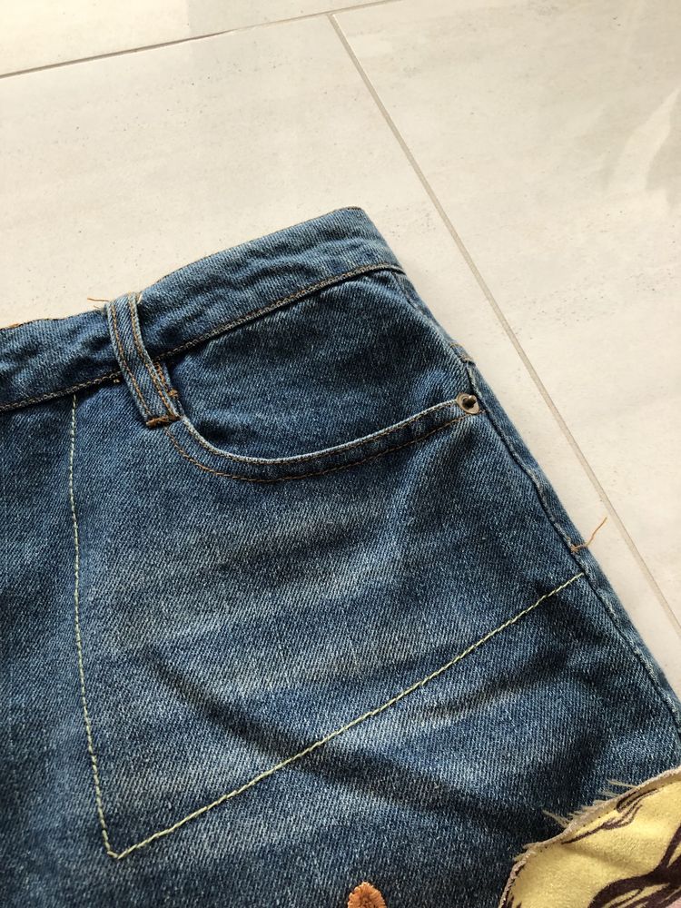 Spódnica  jeansowa roz L/XL