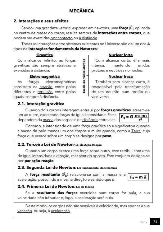 Resumos de Física e Química A - 10º e 11º