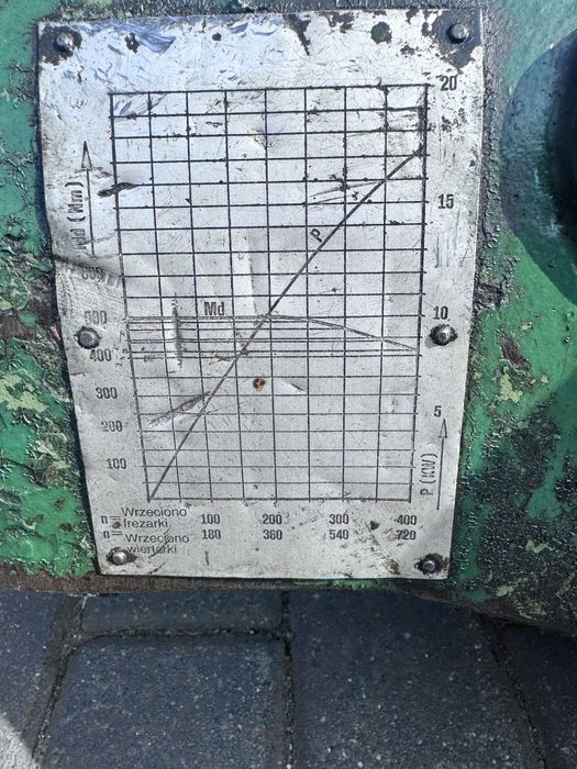 Głowica do frezarki /wytaczarki iso 40 Scharman