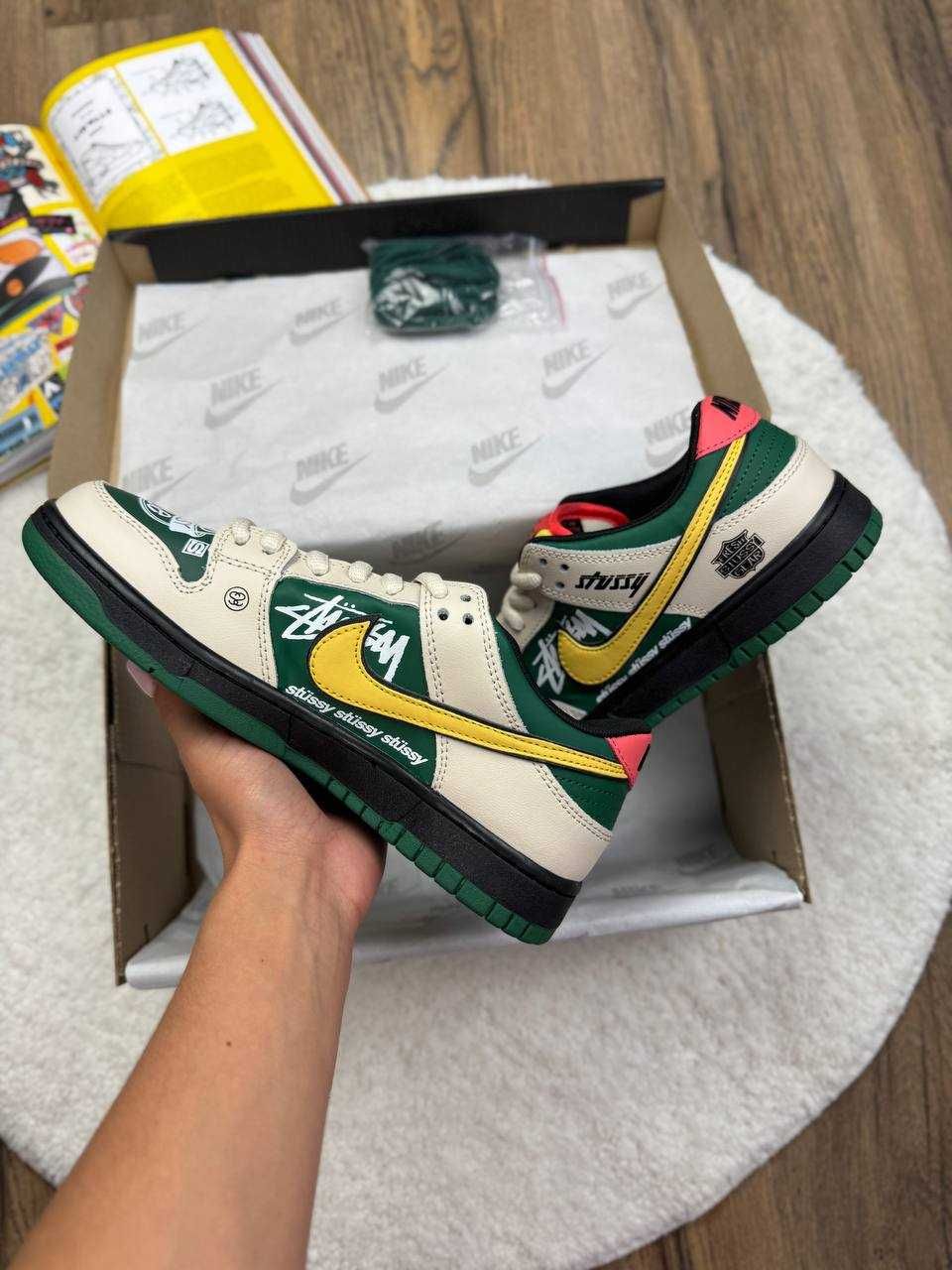 Мужские кроссовки Nike SB Dunk Low x Stussy "BMW M3" 40-46