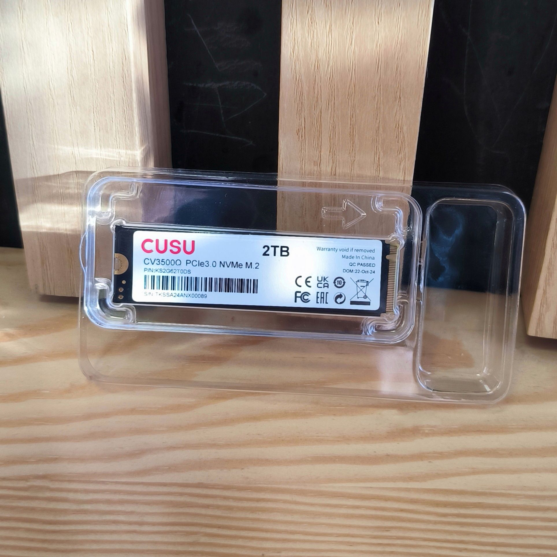 2TB NVMe Cusu SSD диск