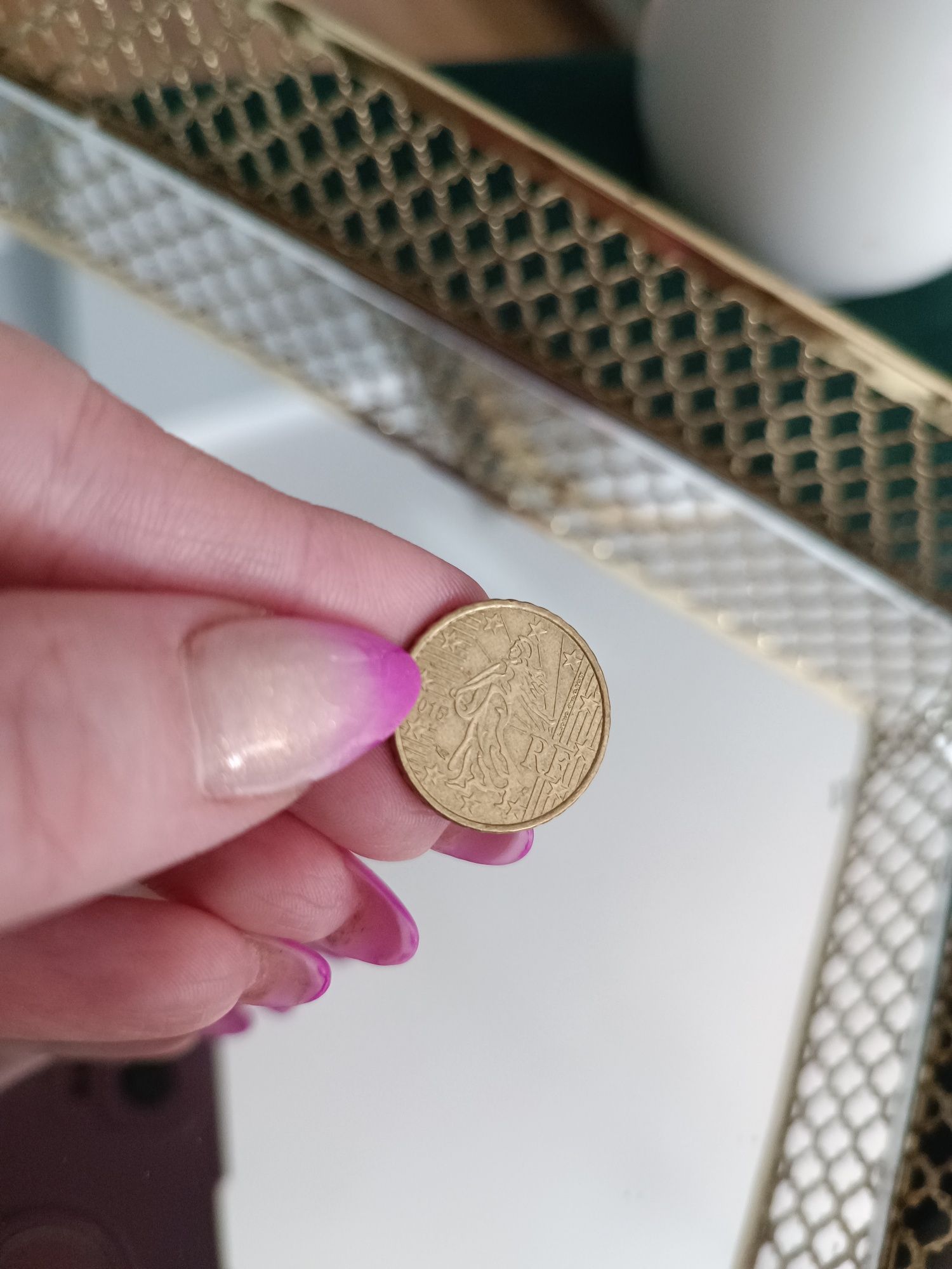 10 euro cent 2015 Rei Francja moneta