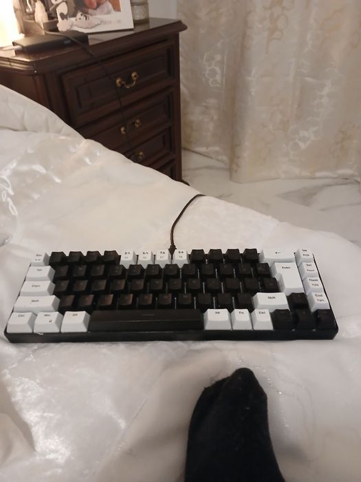 Teclado gamer com leds