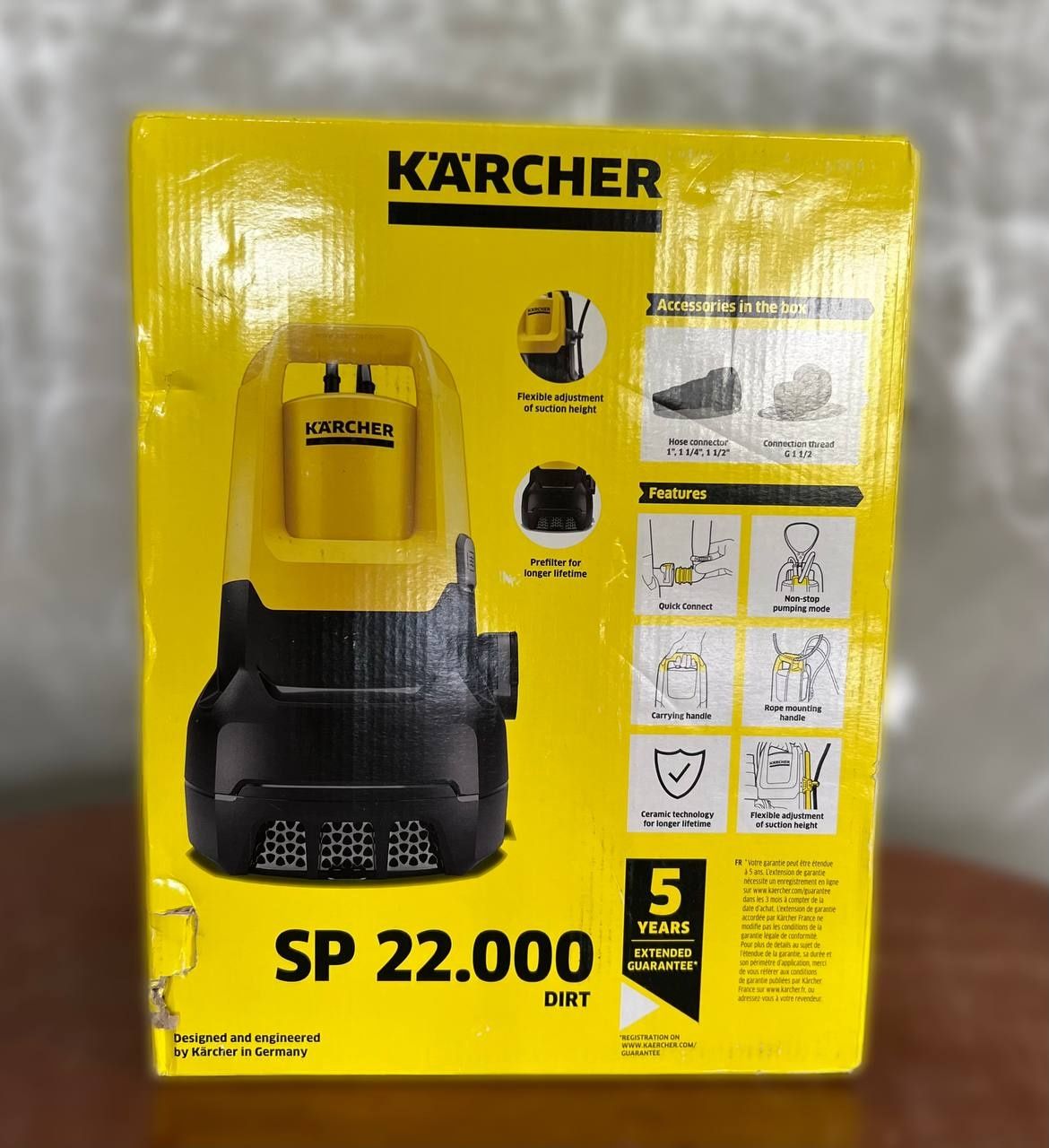 Насос дренажний Karcher SP 22.000 DIRT 1.645-850.0