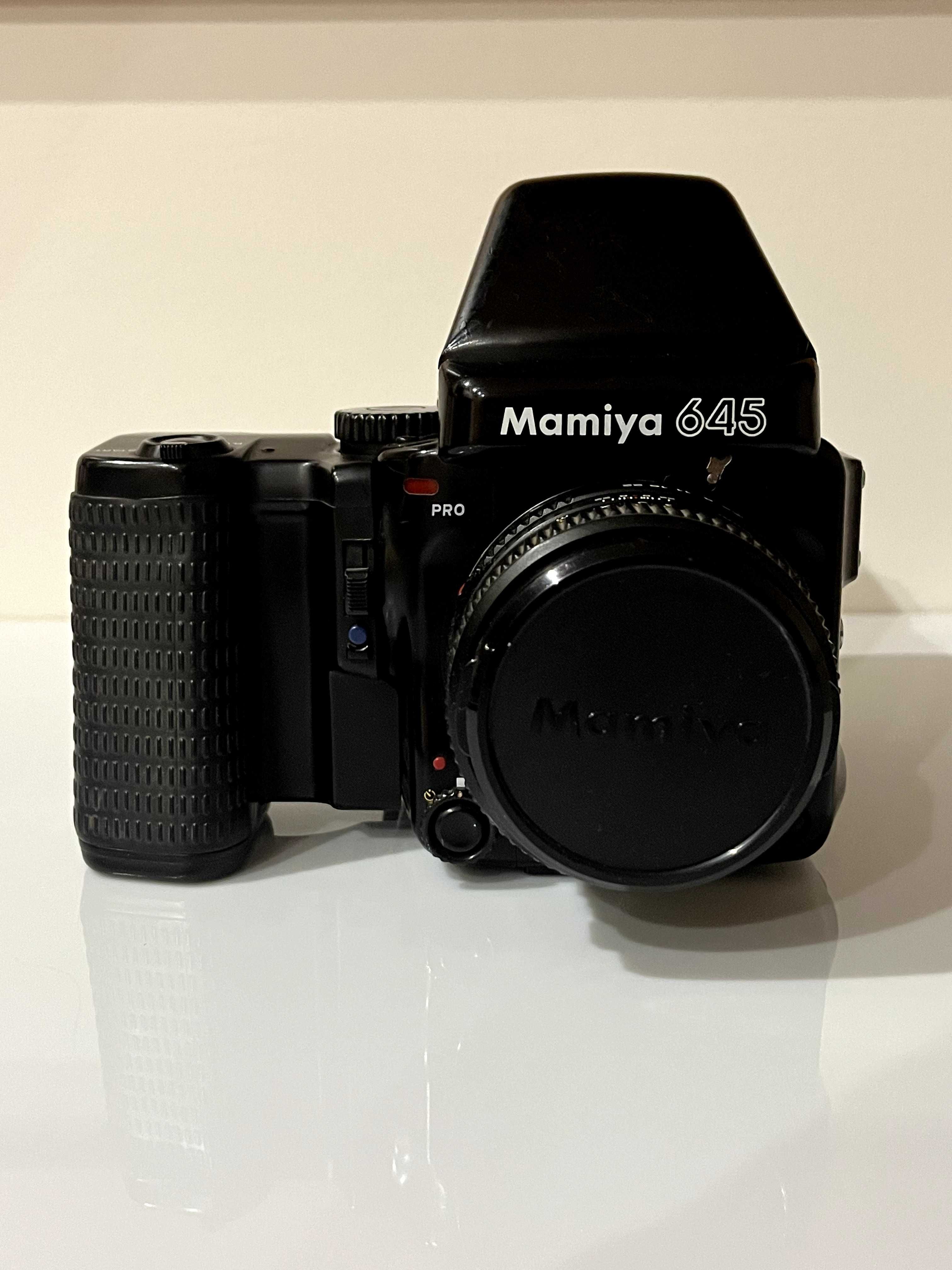 Mamiya 645 Pro Tl + 80mm f2.8 + Grip