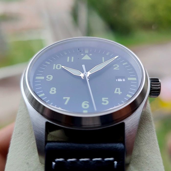 Годинник  FLIEGER Pilot's Mark XX, ∅39мм, Seiko NH35, 200 м. Сапфір.