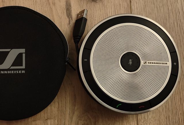 Sennheiser SP20 D MS + Etui (głośnomówiący głośnik telefon speaker)