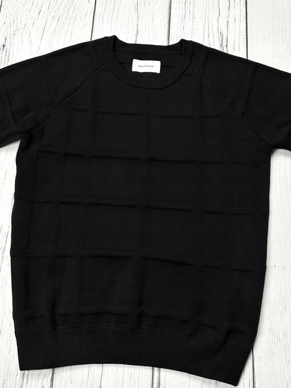 Holzweiler Bluza Crewneck Męska we Wzór 3d Geometryczny r. M/L