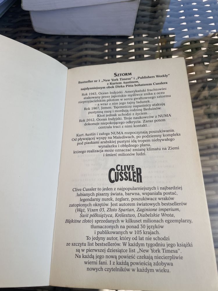 „Sztorm” Clive Cussler
