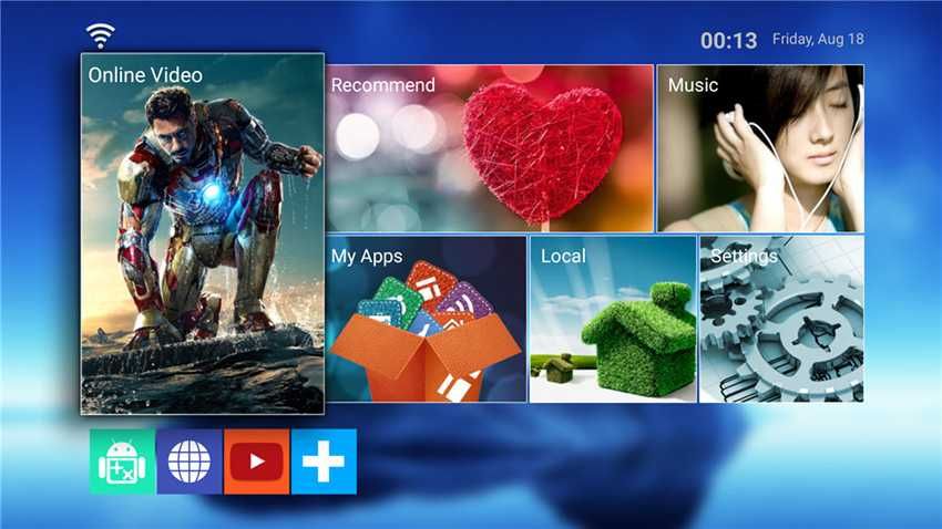 TV BOX MXQ PRO 2Gb/16Gb Smart Android 9 KODI MENU PL Telewizja