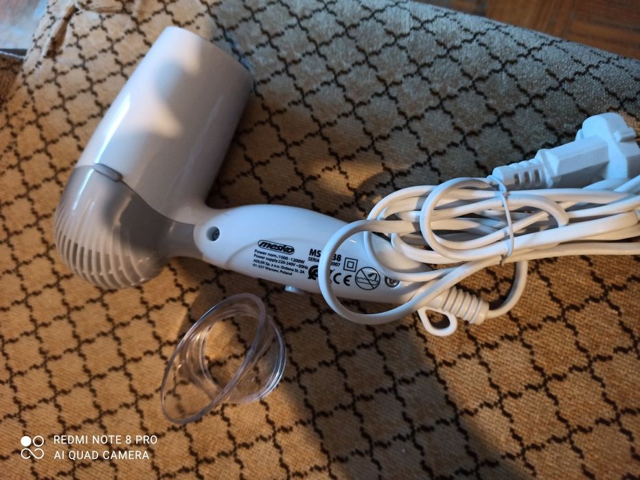Secador de cabelo portátil