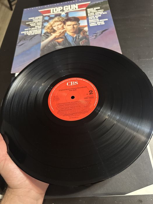 Top Gun Orginal Motion Picture Soundtrack 1986 winyl
