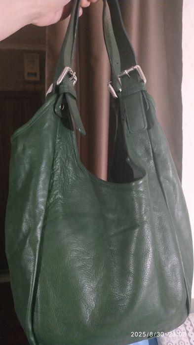 Сумка шопер  Італія шкіряна