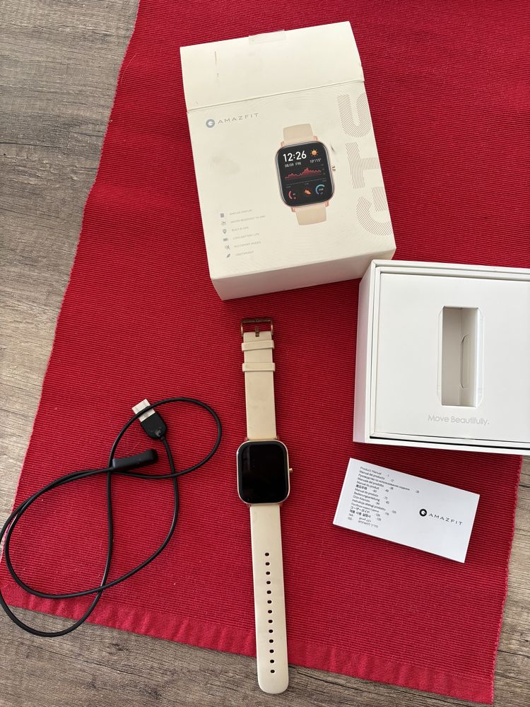 Smartwatch Amazfit GTS Desert Gold