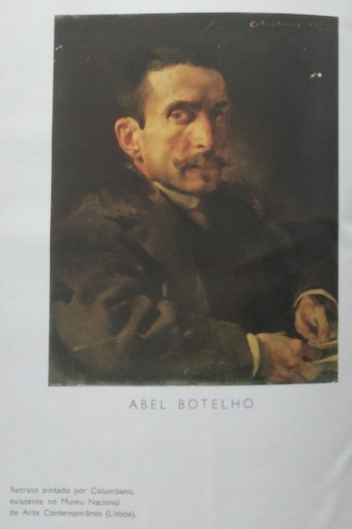 Abel Botelho - obra completa - Lello - 2 livros encadernados em pele