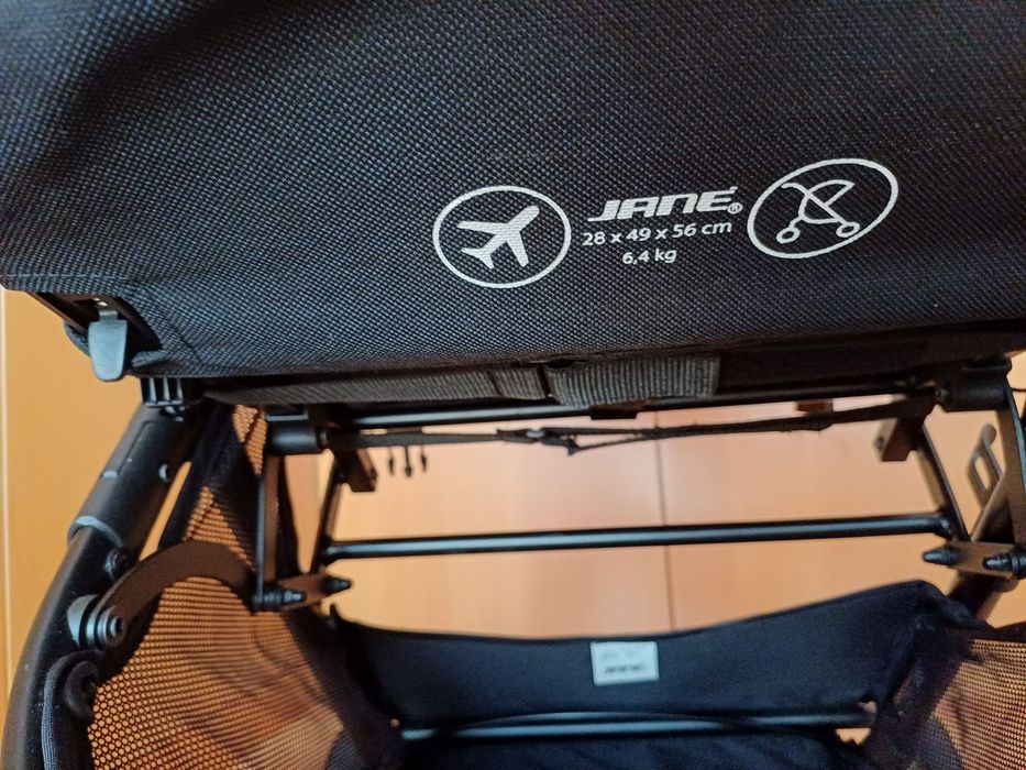 Carrinho bebe Jane Rocket 2 Cold Black