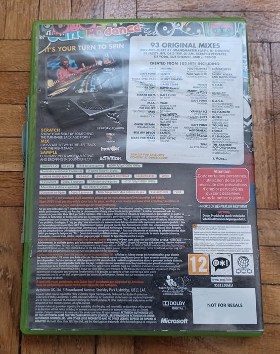 DJ HERO - Gra na Xbox 360