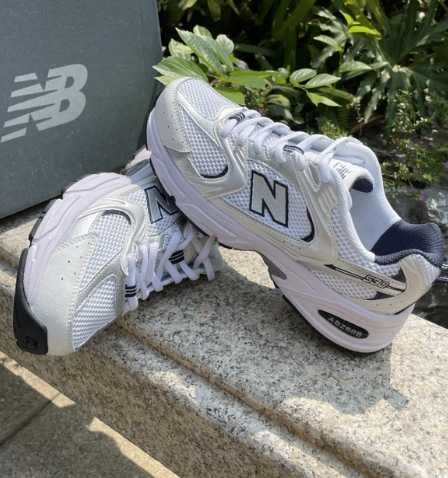 New Balance 530 White Silver Navy Eu37