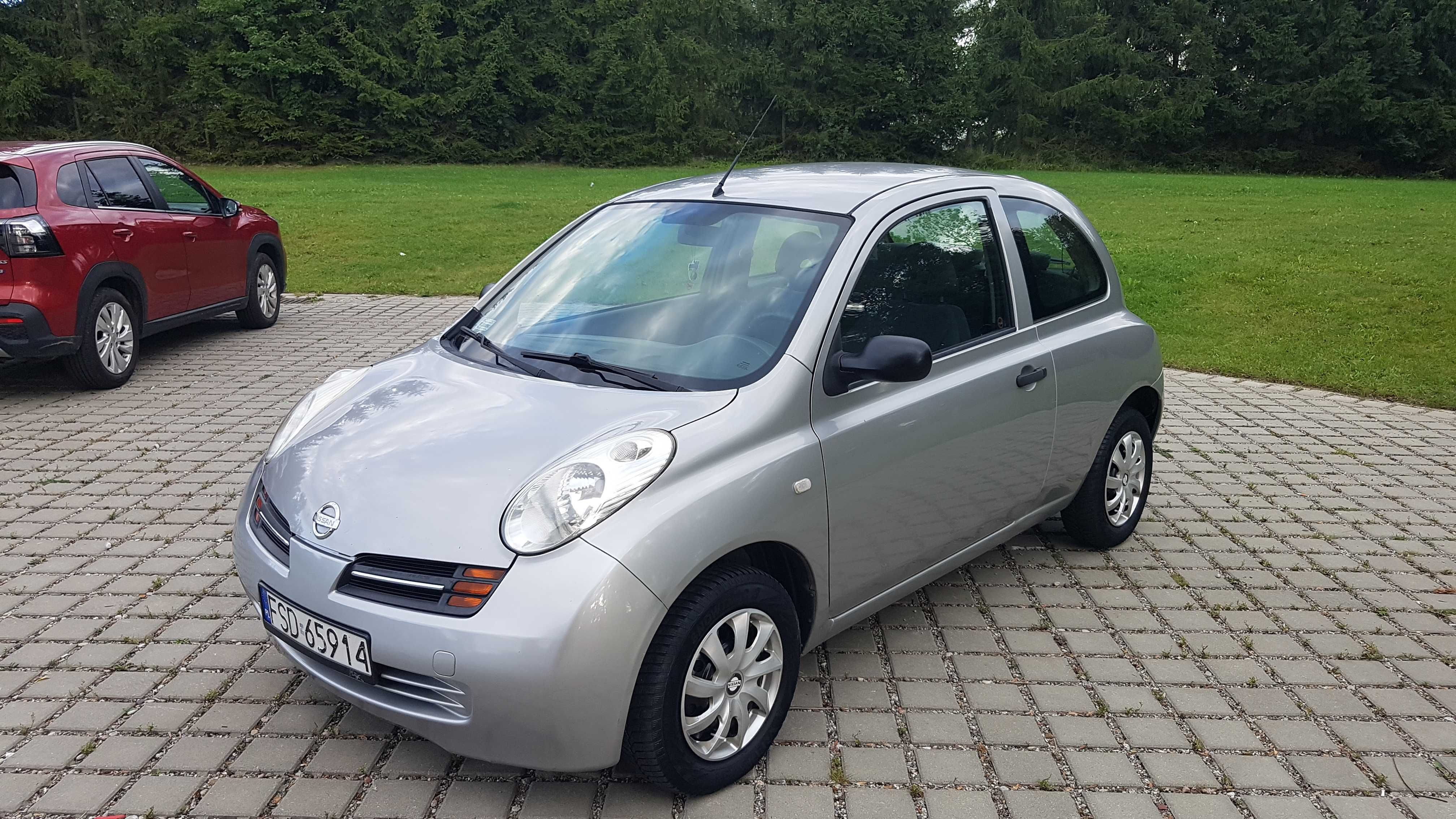 NISSAN MICRA K12 1.2benzyna KLIMATYZACJAsprawna LADNY dobry maly autek
