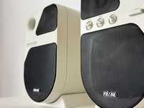 Primax Soundstorm 120W kolumienki komputerowe stereo głośniki retro