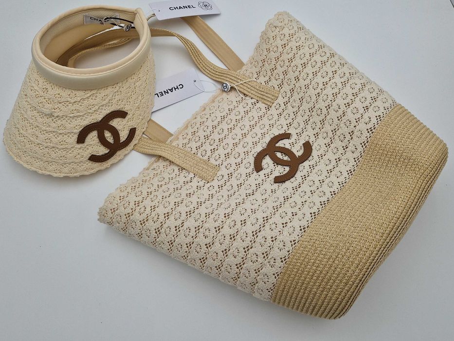 шоппер chanel з козирьком сумка chanel