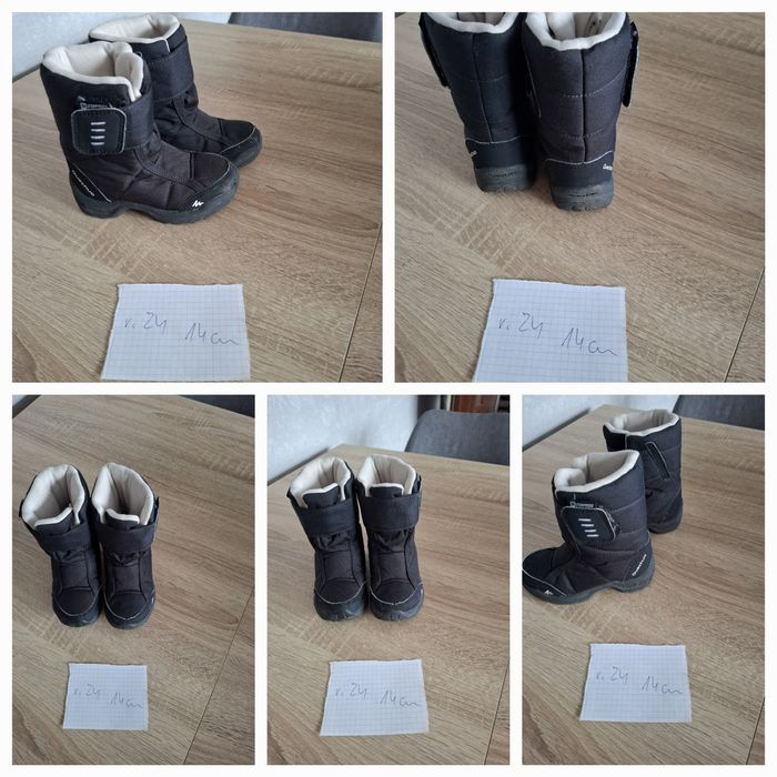 Zimowe kozaki śniegowce r.24 queschua