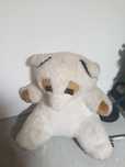 Peluche urso grande e creme
