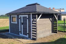 Domek narzędziowy BARTEK 3x4m Drewutnia Producent DREWNOTRIK.PL