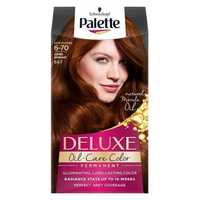 Farba do włosów Palette Deluxe Oil-Care - Miedziany Mahoń (667)