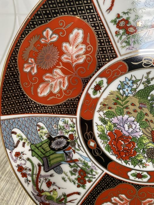 Prato de porcelana antiga chines