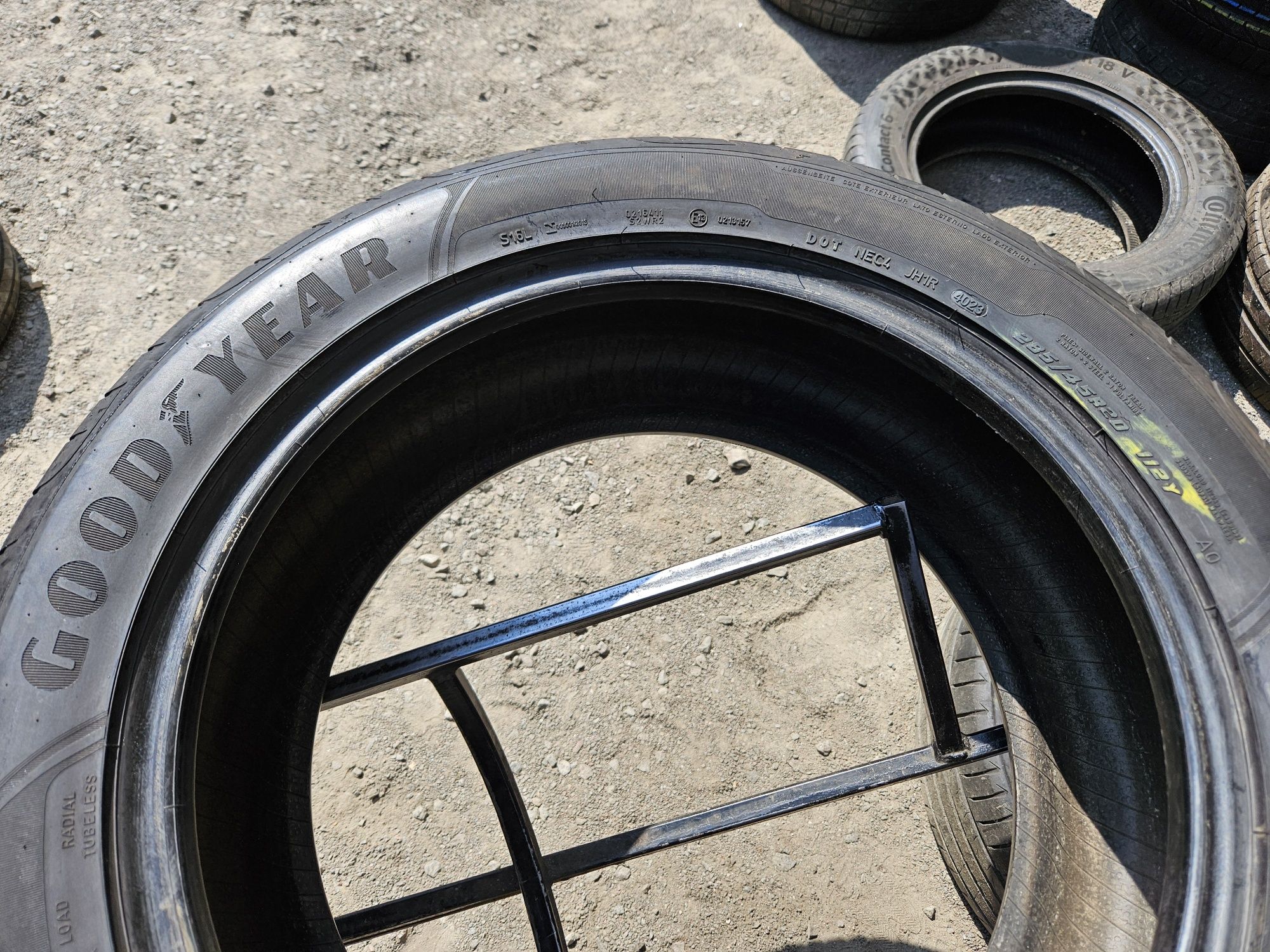 Шины БУ 285 45 R 20 Goodyear eagle f1 asymmetric 2 SUV 4x4 комплект