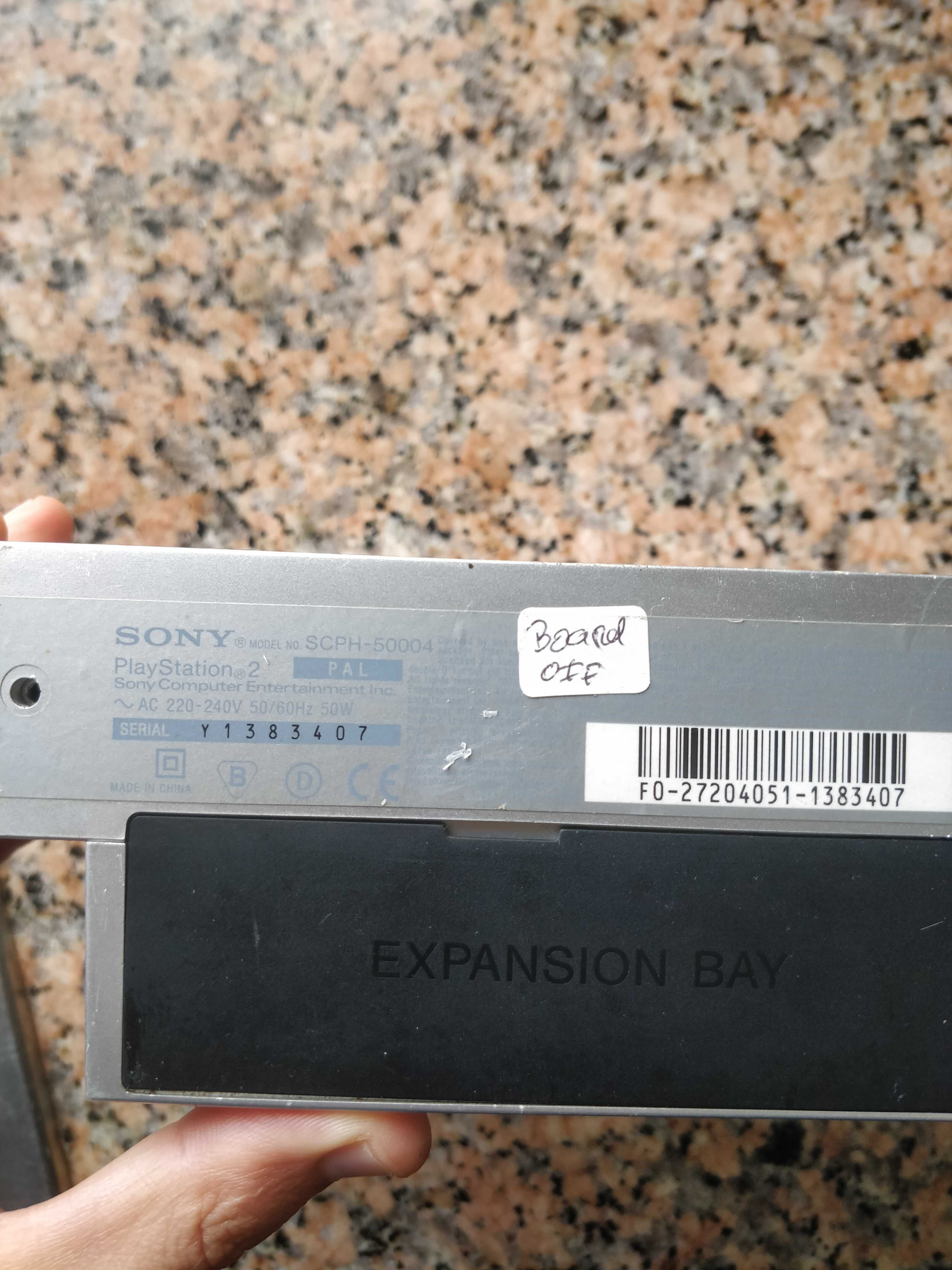 PS2 Silver Edition (para peças)