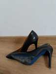 Buty szpilki skórzane