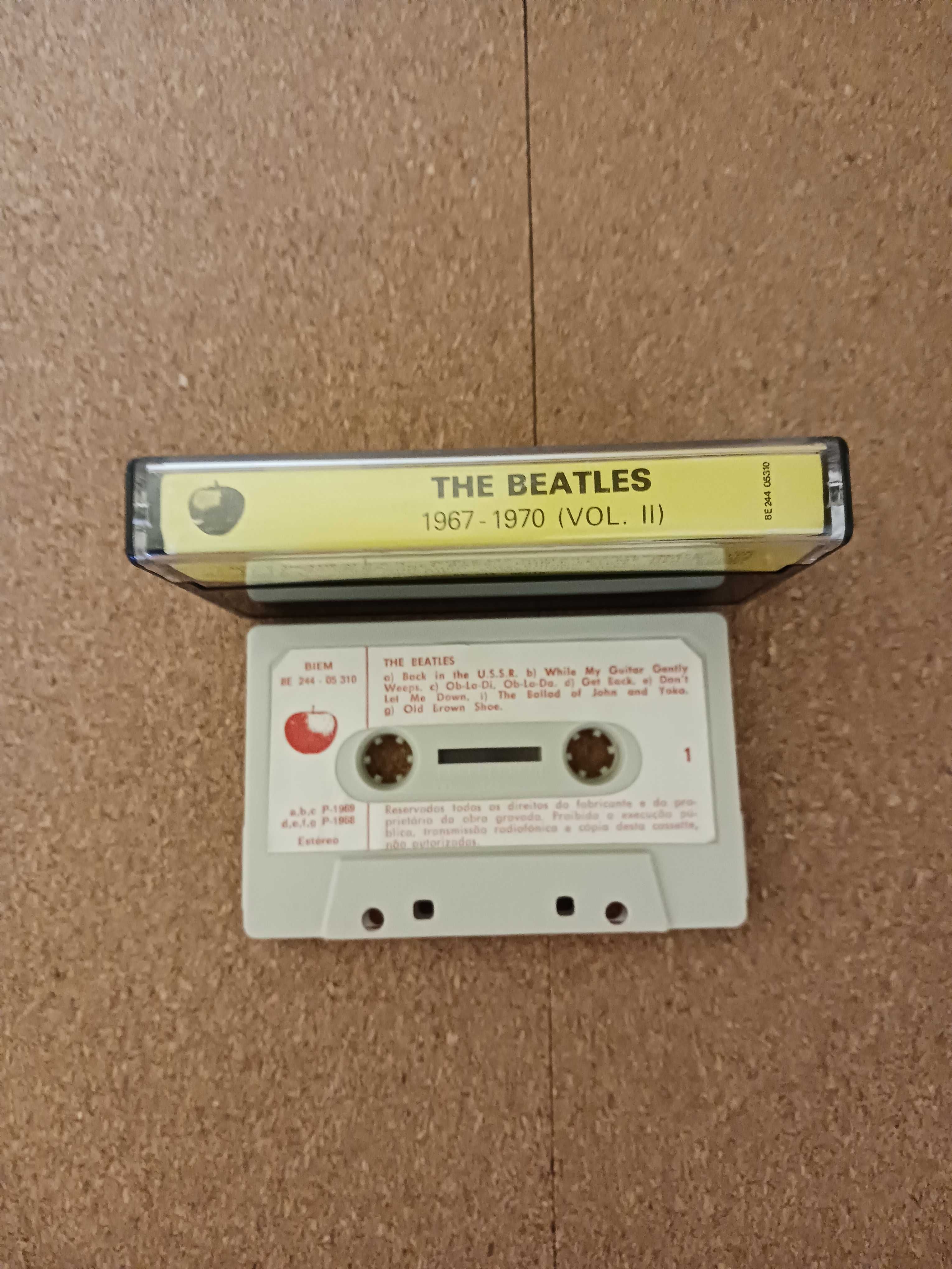 The Beatles Cassetes 1ª Edição PORTUGUESA