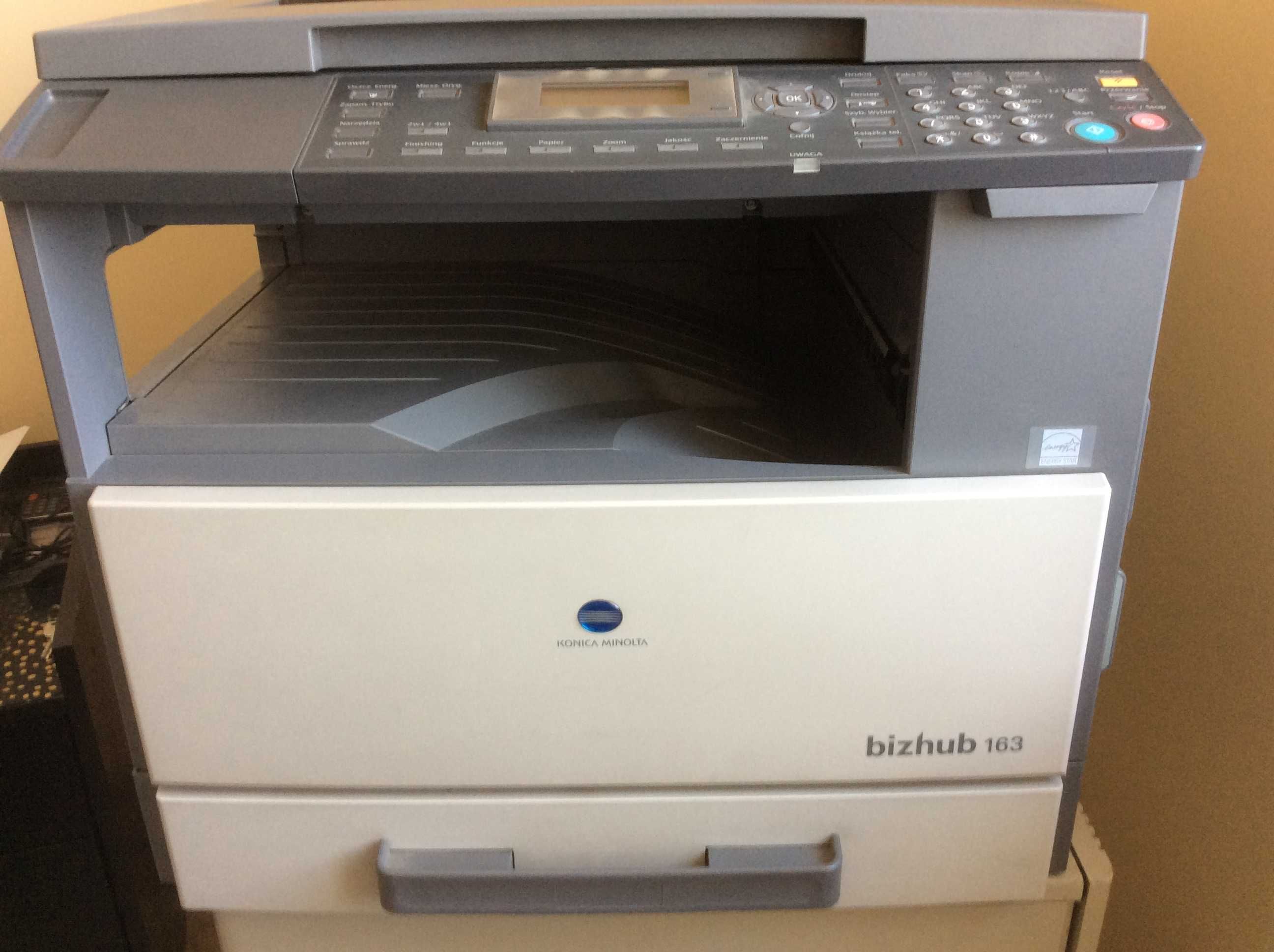 Bizhub 163 A3/A4 Kopiarka/Skaner/Drukarka /Minolta /Tylko 42tys. kopii